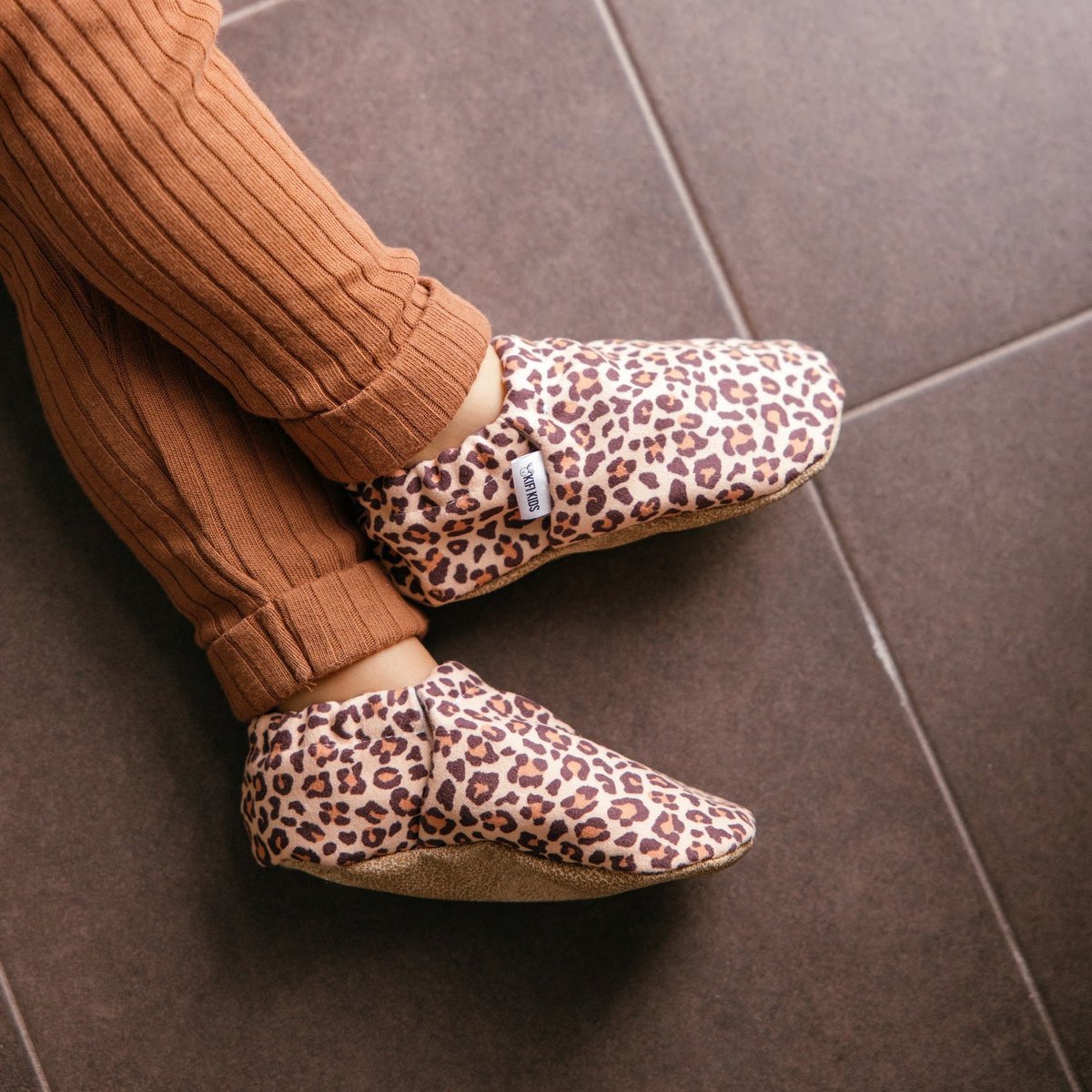 Babyschoenen - luipaard