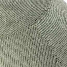 Salbei gerippte Velor Blon - xl