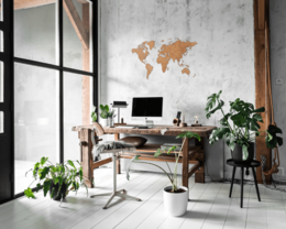 Carte du monde en bois - True Puzzle