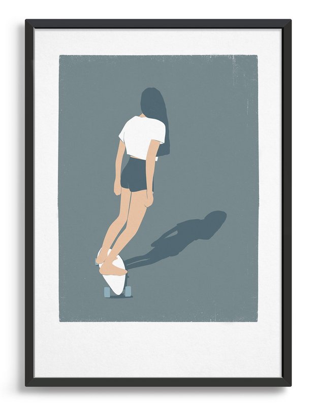 Skateboard pige II