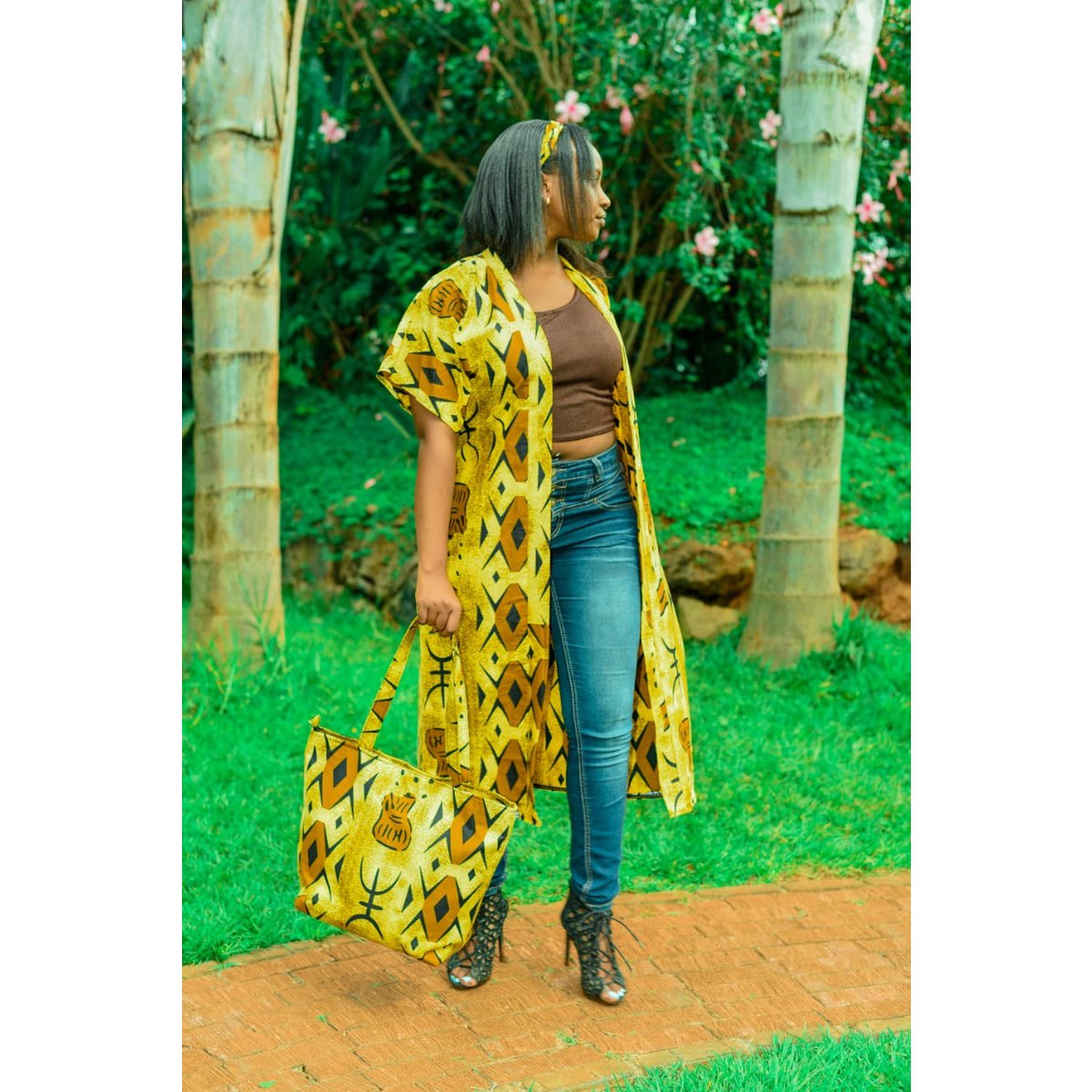 Tunica | Kitenge | Giallo solare