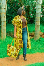 Tunica | Kitenge | Giallo solare