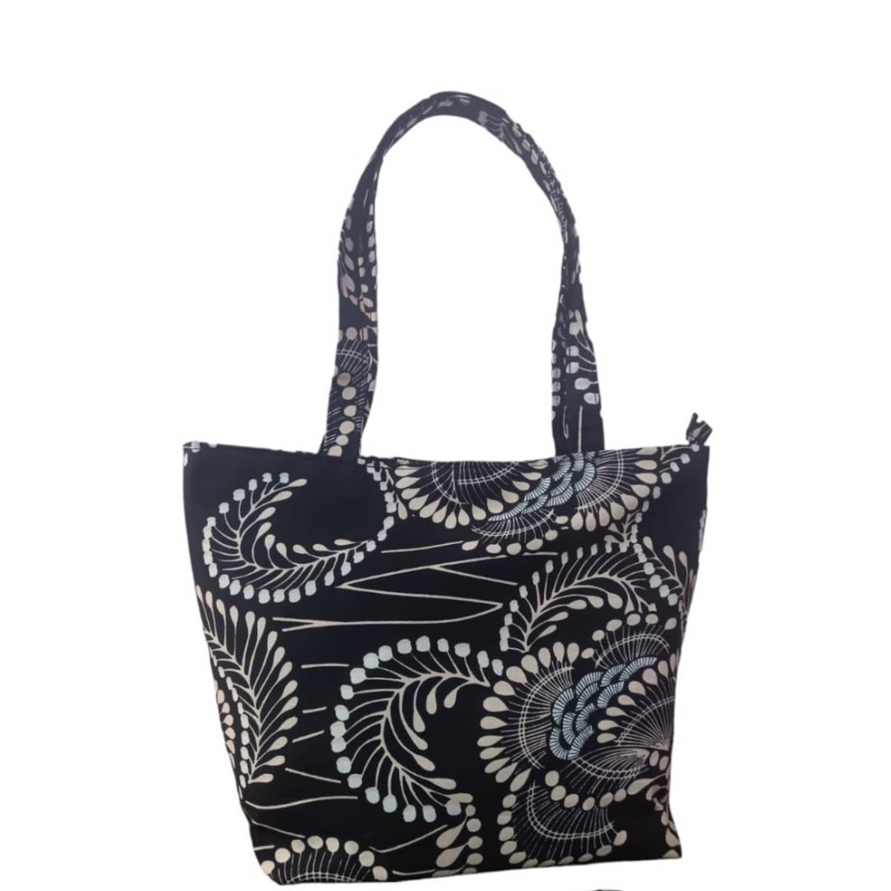 Kitenge - Tote Bag - Navy Beige