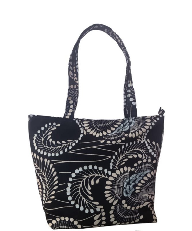 Kitenge - Tote Bag - Navy Beige