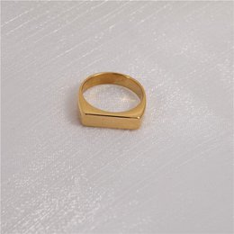 Alondra - Anillo de barra tipo sello