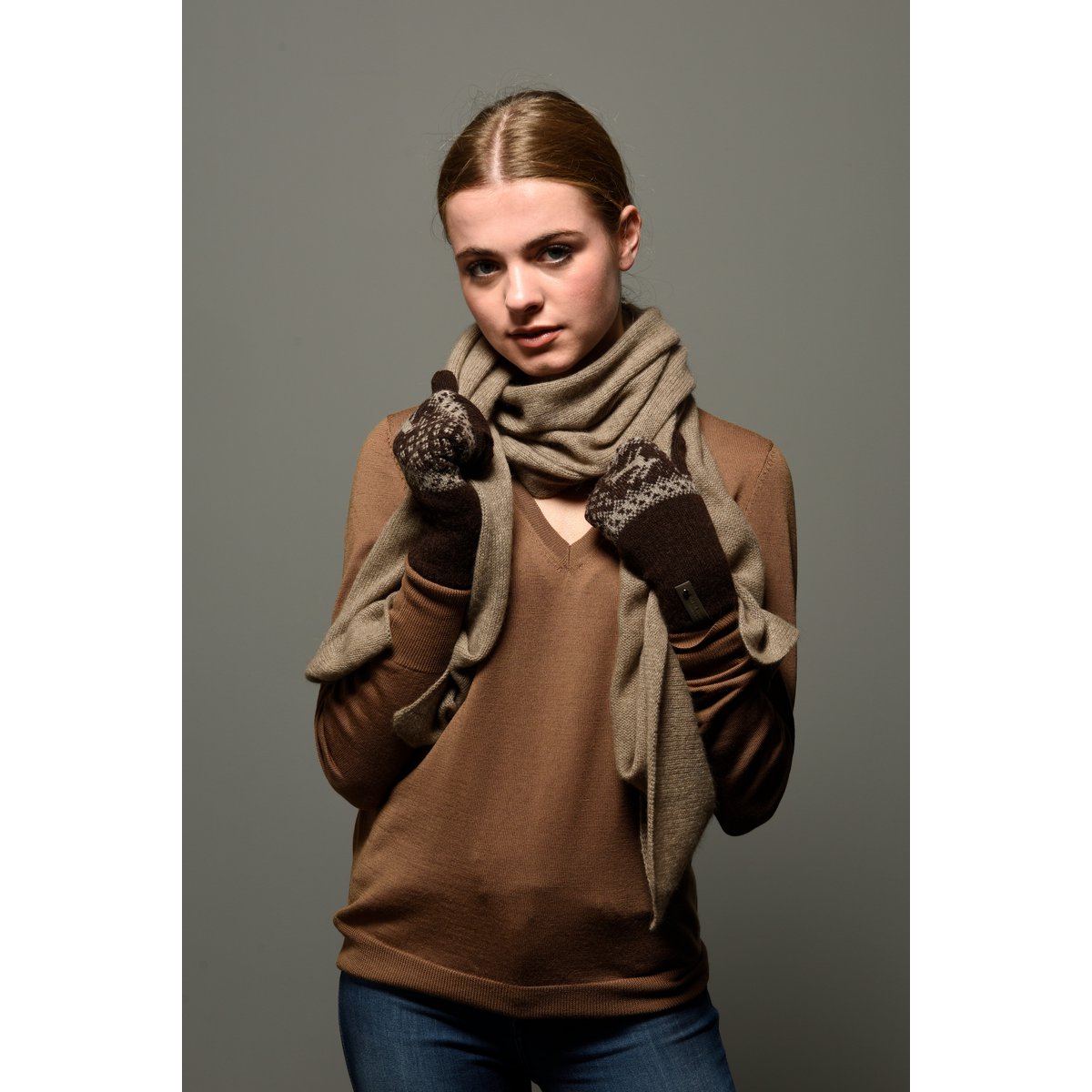 "Bugat" Yak Wool Mittens