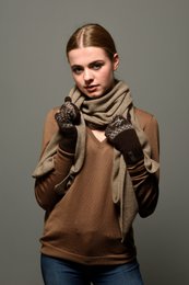 "Bugat" Yak Wool Mittens