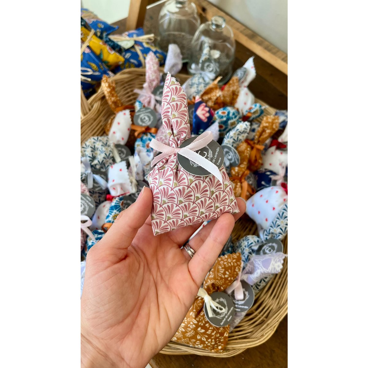 Bolsa de tela Lavandin – Fabricación artesanal y manual