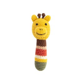 Hochets animaux au crochet Jungle Assortiment de 5 modèles