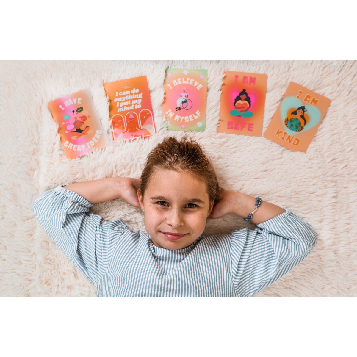 Positive Affirmationskarten für Kinder – Weihnachtsgeschenk