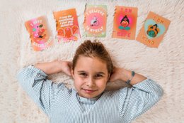 Positive Affirmationskarten für Kinder – Weihnachtsgeschenk