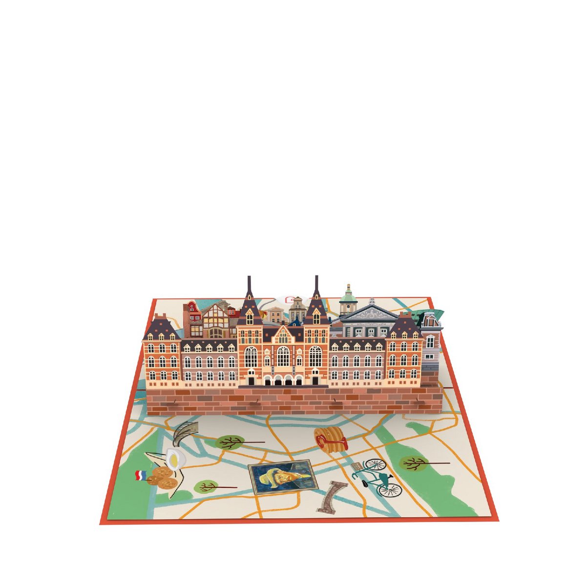 Carte pop-up Amsterdam