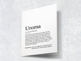 Definition "great grandma" greeting card