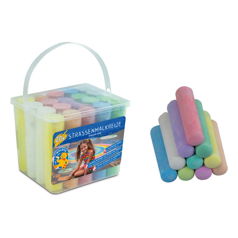 MALEFIX Straßenkreide 20er Packung