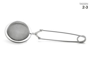 Tea brewer tongs made of stainless steel Ø 7 cm