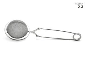 Tea brewer tongs made of stainless steel Ø 7 cm