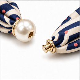 HS Pearl Scarf New Colors - Magnetic Pearl Closure
