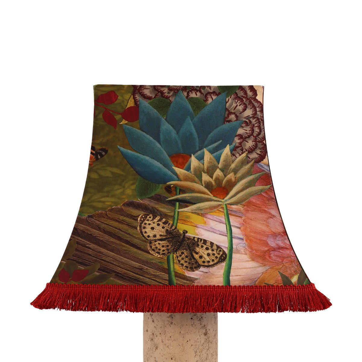 PAGODA LAMPSHADE WITH DREAM FRINGE