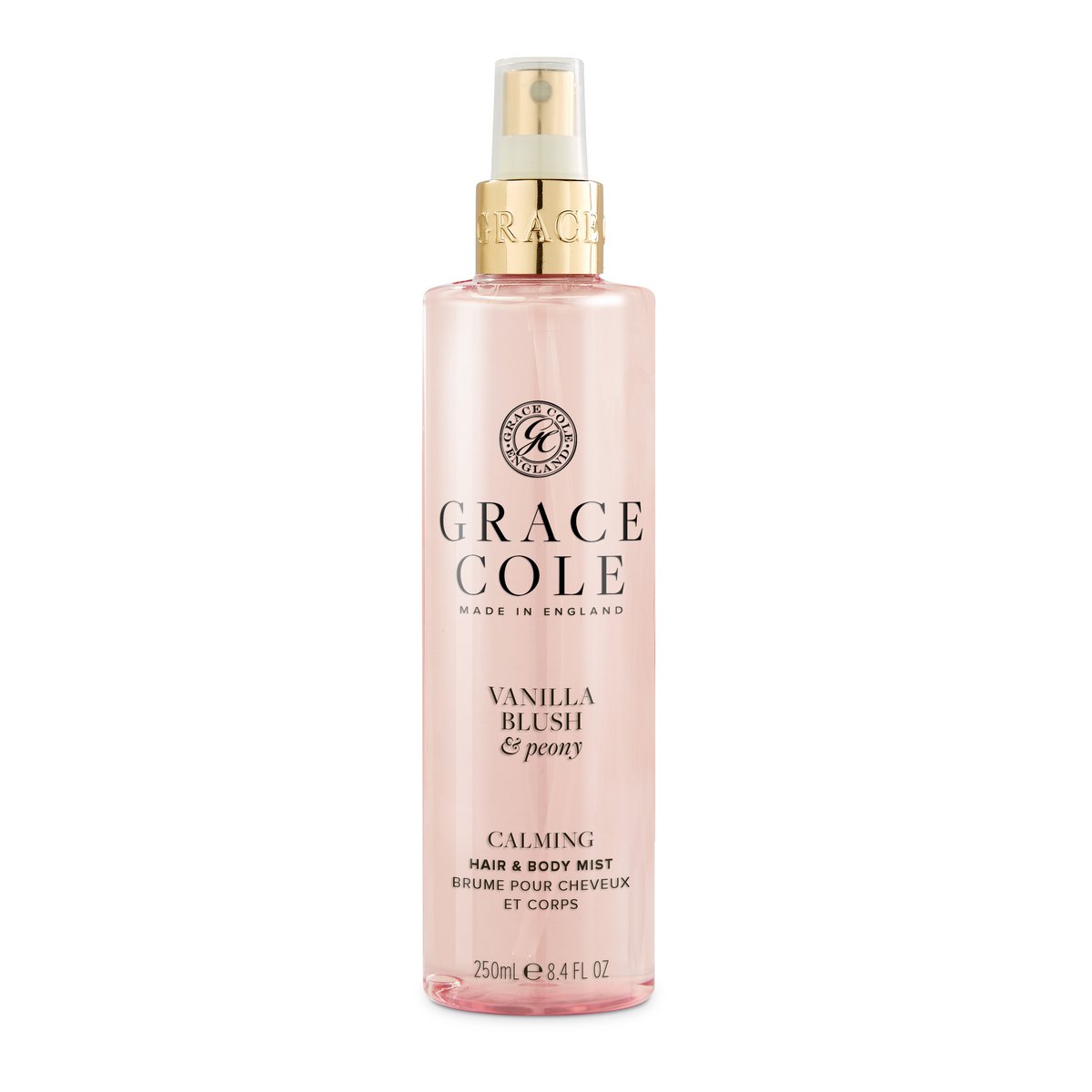 Blush alla vaniglia e spray corpo alla peonia 250 ml