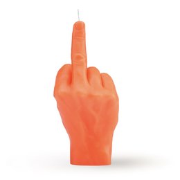 Vela F*ck you Naranja Neón