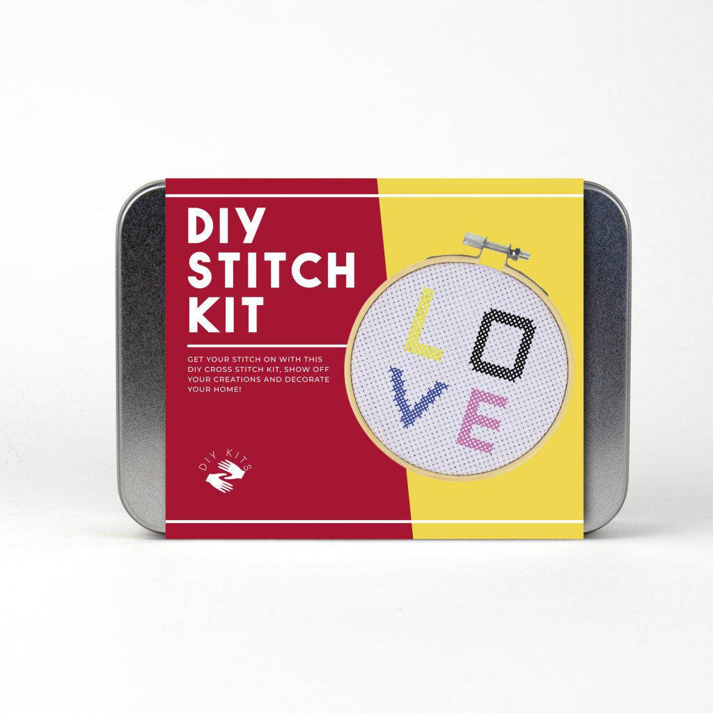 Kit de bricolaje Gift Republic - Punto de cruz