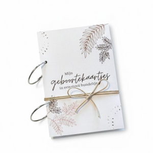 Birth card storage bundle A5 - Botanical