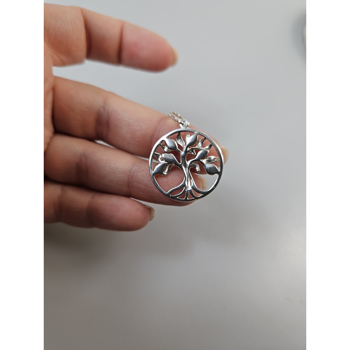 Colgante árbol de la vida plata de ley 925