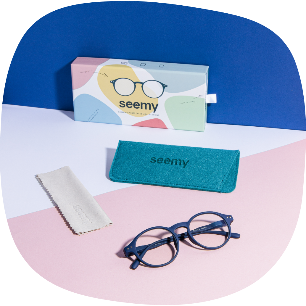 Navy Blue - Computer Glasses