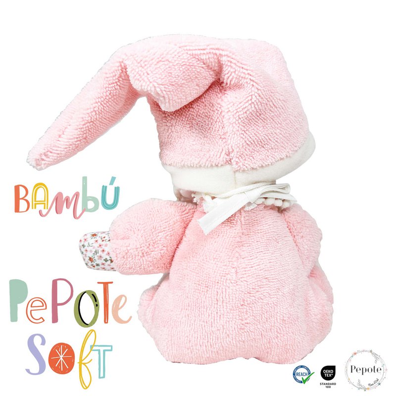 PEPOTE SOFT BAMBOO DISPLAY DOLL 8 UNITS