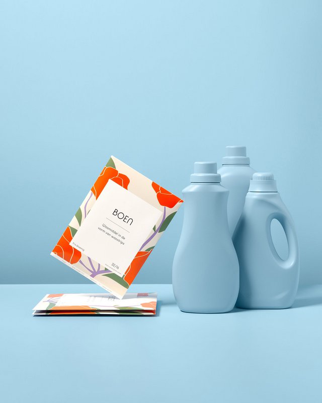 Boen Laundry Leaves (32x) / Washing strips / Laundry detergent sheets