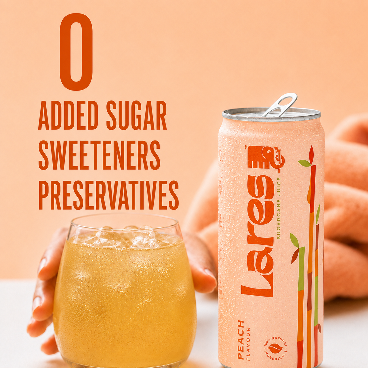 Jugo de Durazno y Caña de Lares