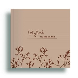 Einband aus Leinen für Baby-Ausfüllbücher