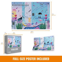 Poolside Jigsaw Puzzle (1000 pieces)