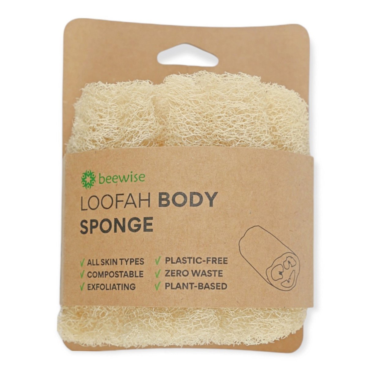 Loofah Lichaamsspons | Zachte Egyptische plant