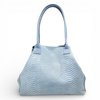 Sac cuir LOLA - Blue Sky - Made in Italy