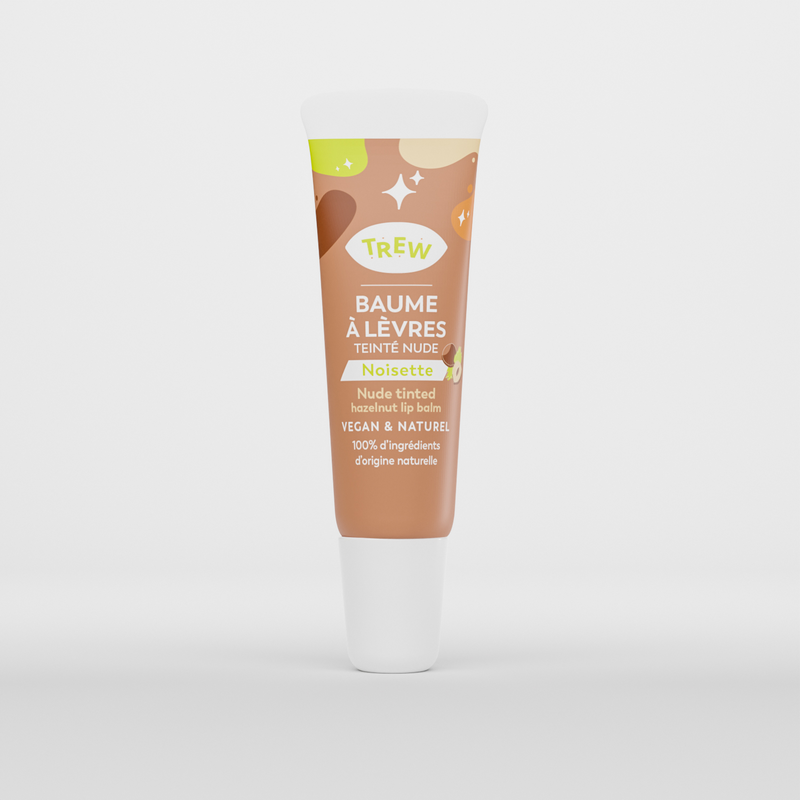 NEU Nude getönter Haselnuss-Lippenbalsam, 100 % natürlich und vegan: Bulk