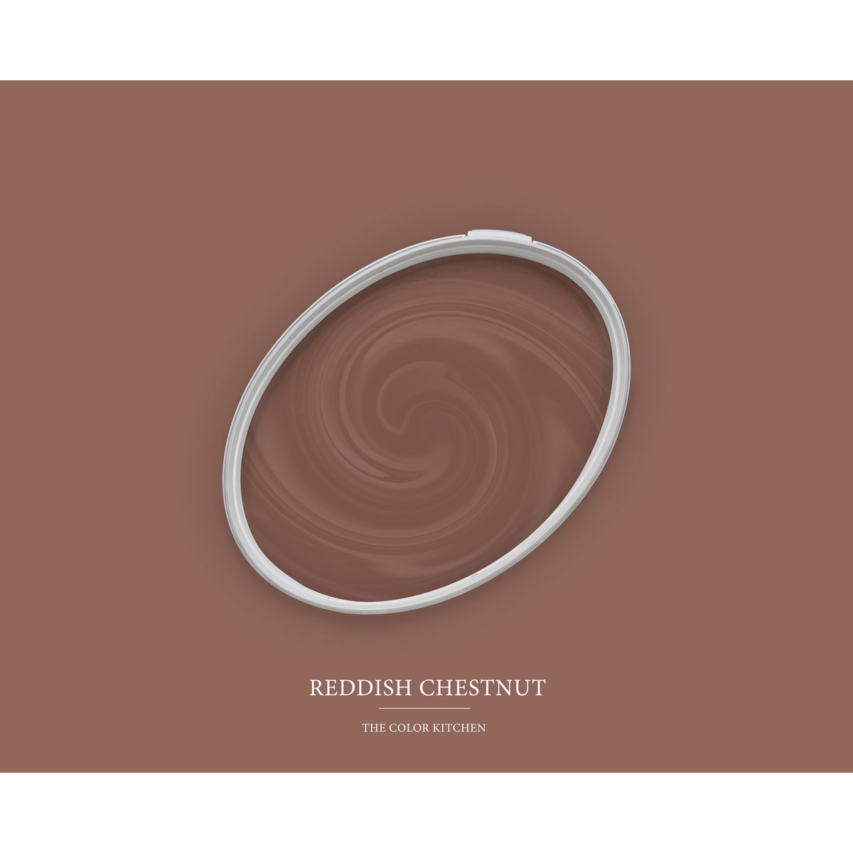 Muurkleur De kleur Keuken Roodachtig Kastanje TCK5014