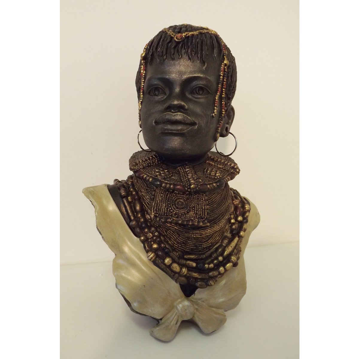 Bust African man