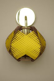 Applique jaune moutarde