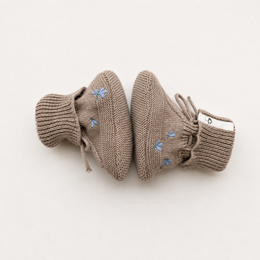 Booties - Althea - Blueberry auf Khaki
