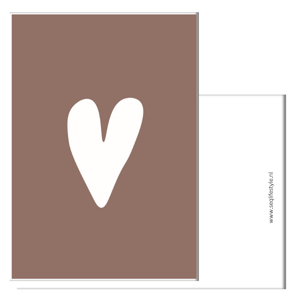 Cadeaukaart - Hart Oudroze