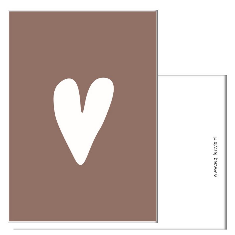 Cadeaukaart - Hart Oudroze