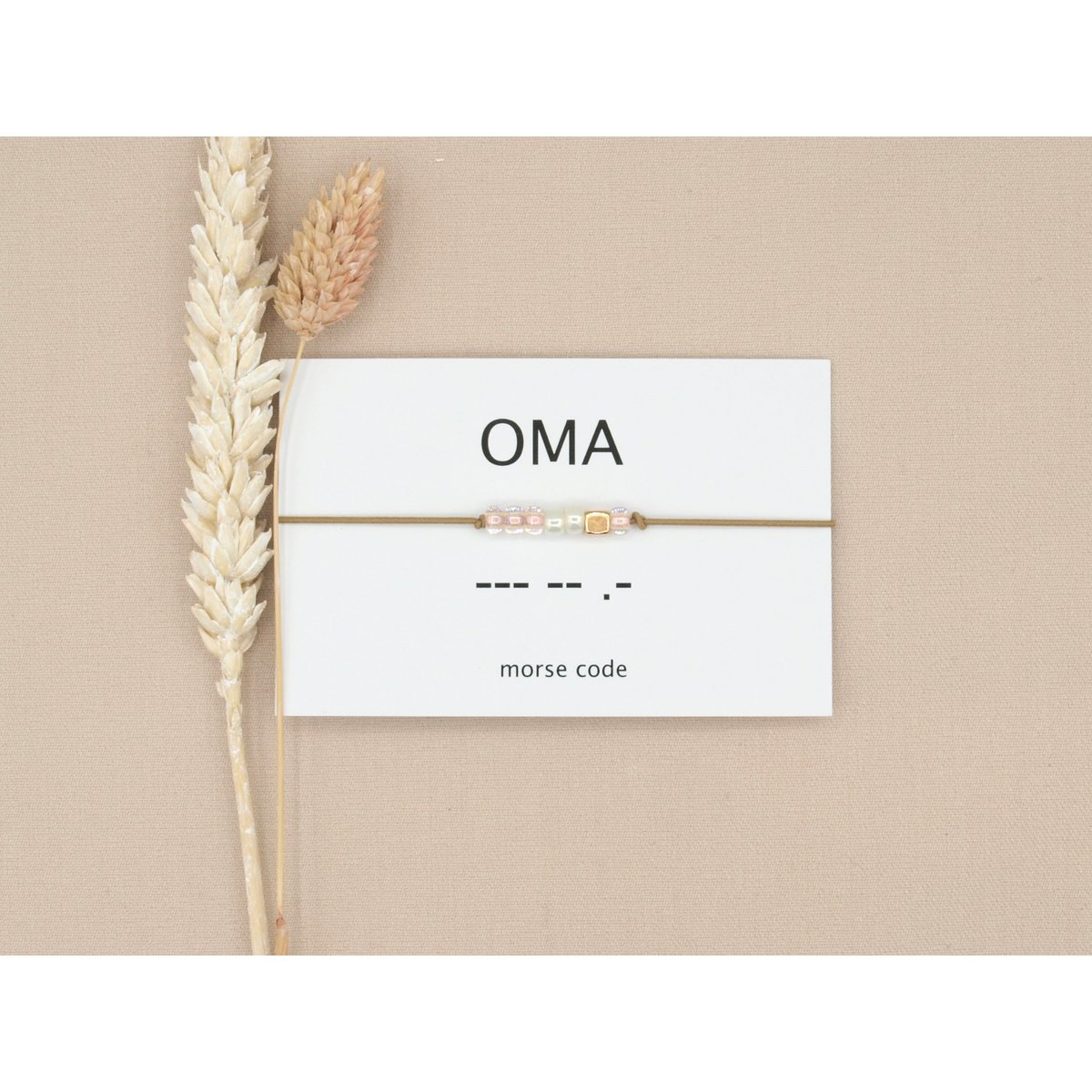 beige Rosé goud plated