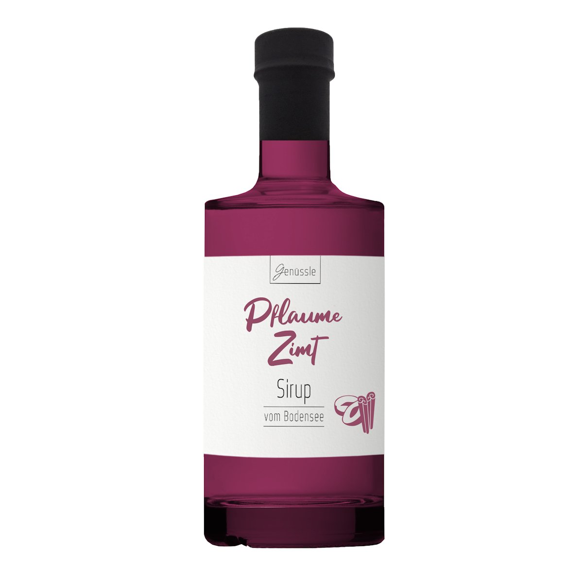 BIOLOGISCHE pruimenkaneelsiroop 350 ml - genieten uit het Bodenmeer