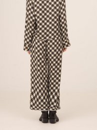 Classic Betty Argyle-inspired Geometric Print Pants