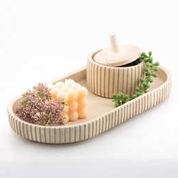 Earthenware tray Zilt L