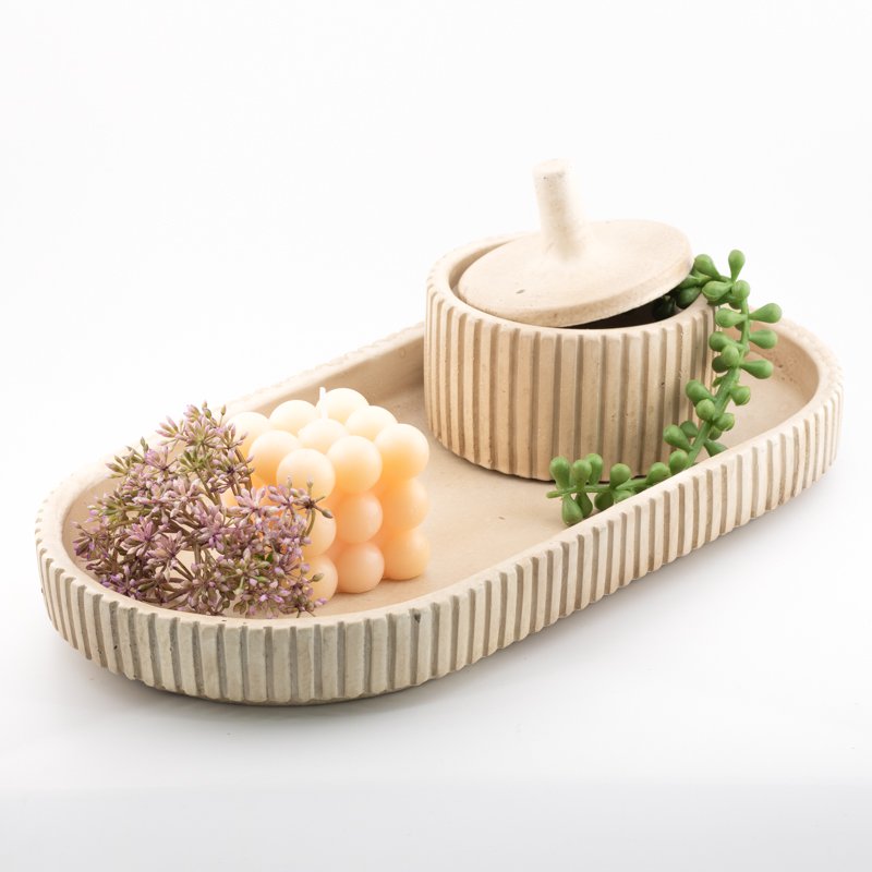 Earthenware tray Zilt L