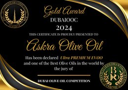 ASKRA Premium Monovarietal Extra Virgin Olive Oil
