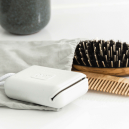 Eco-friendly soap case made of natural materials, suitable for storing and transporting soap bars.