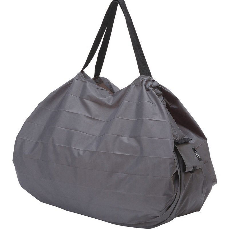 Sac shopping compact pliable Shupatto taille L - Anthracite (Sumi)